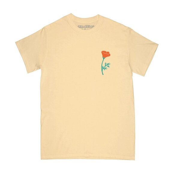 $58 NEW FREE & EASY POPPY YELLOW TEE - Picture 2 of 7